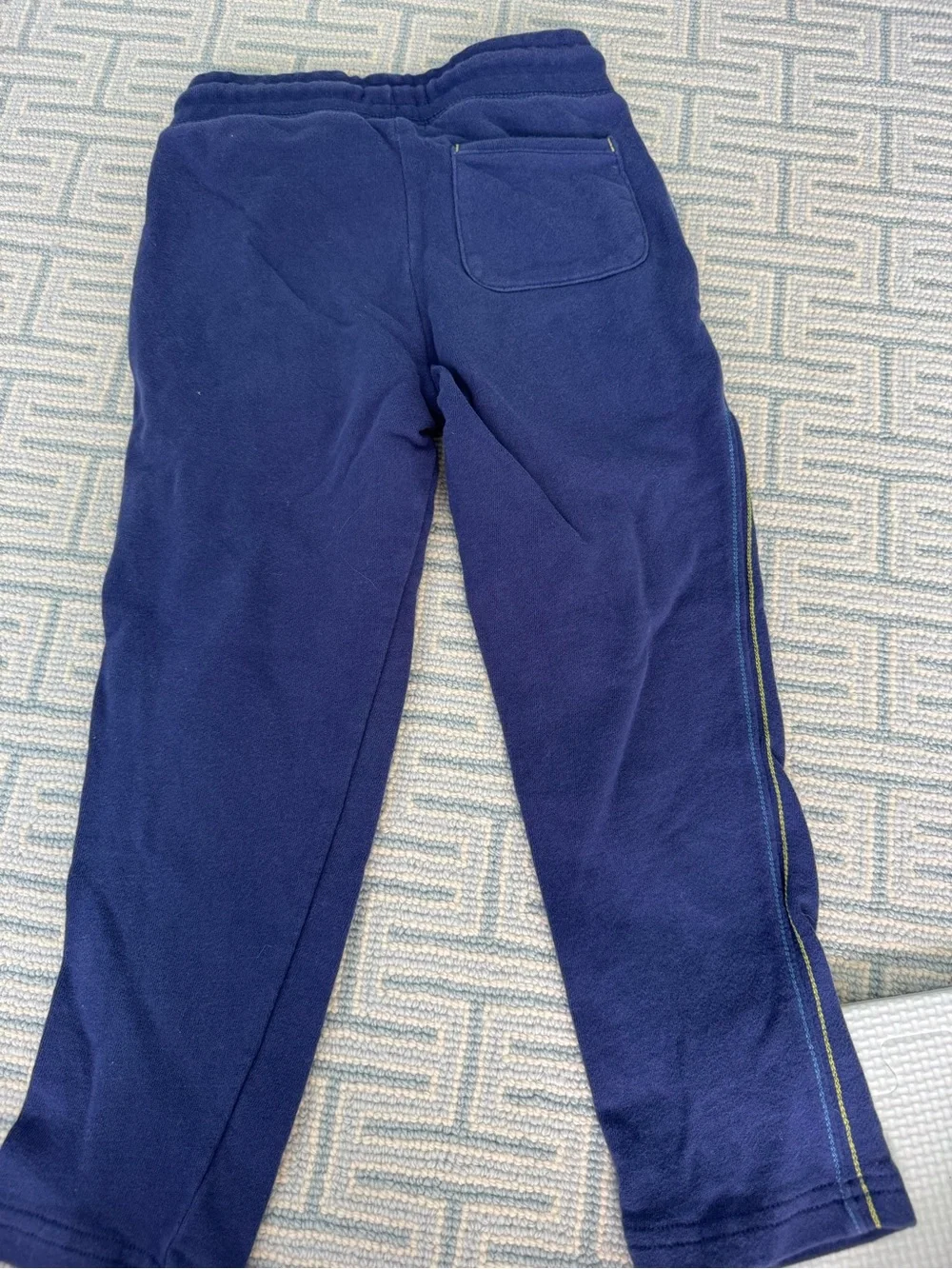 Mini Boden Kids Navy Blue Knit Pull-On Sweat Pants